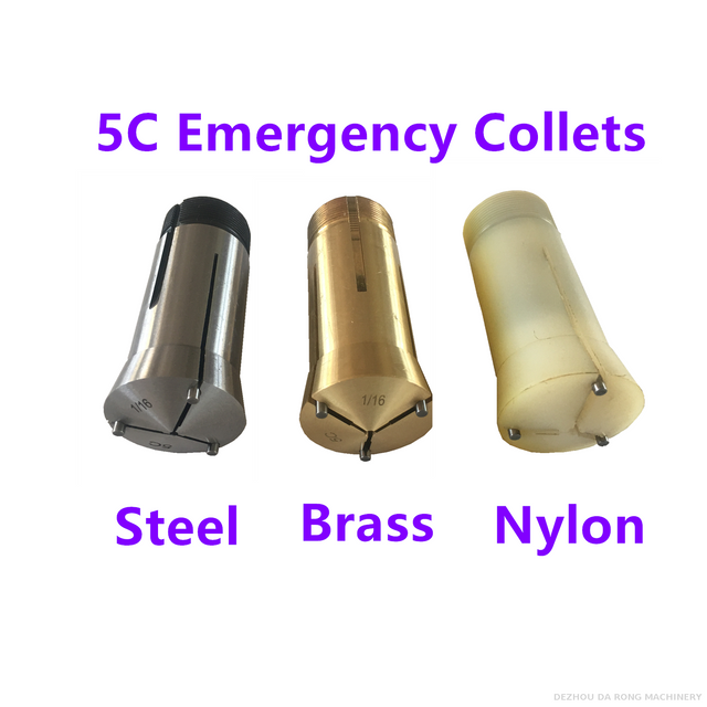5C Emergency Collets Steel Collet Brass Collet Nylon Collet