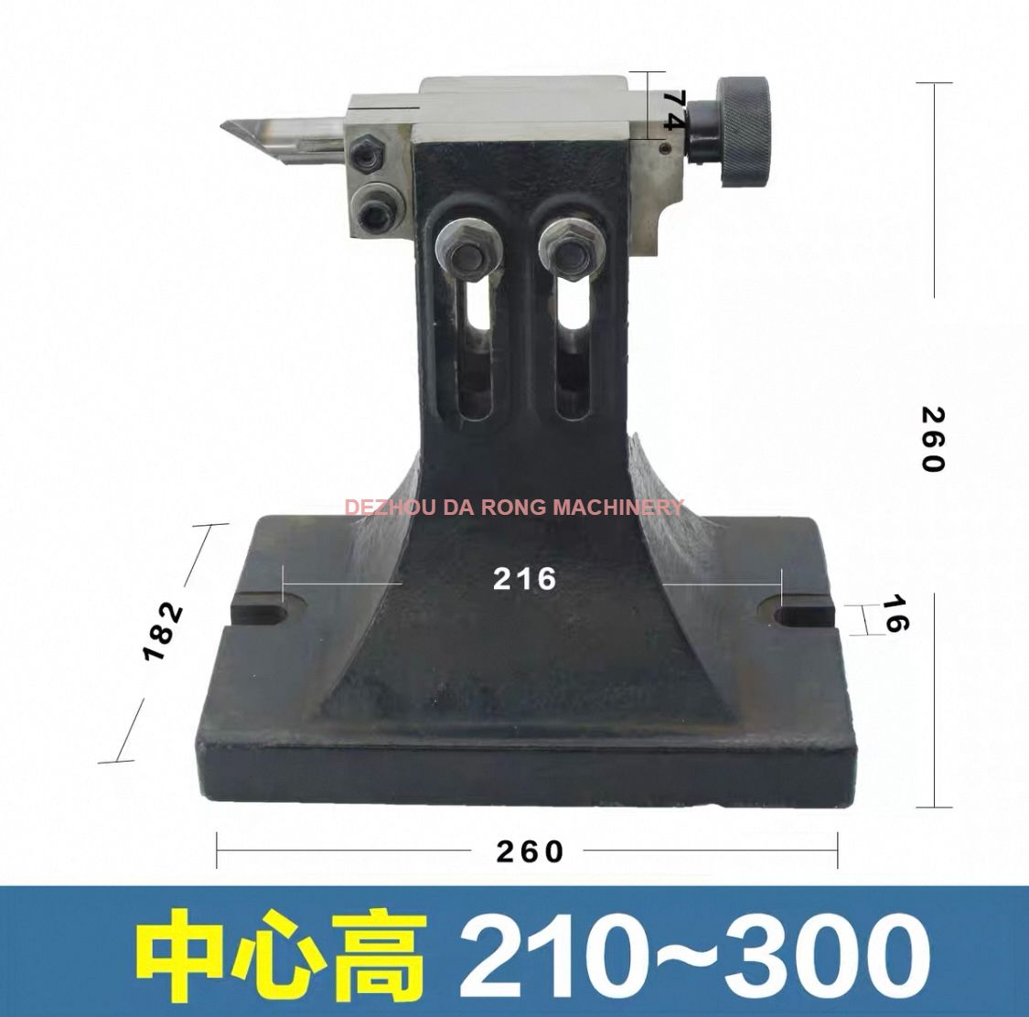 TAIL STOCK OF UNIVERSAL DIVIDING HEAD OR INDEXING HEAD
