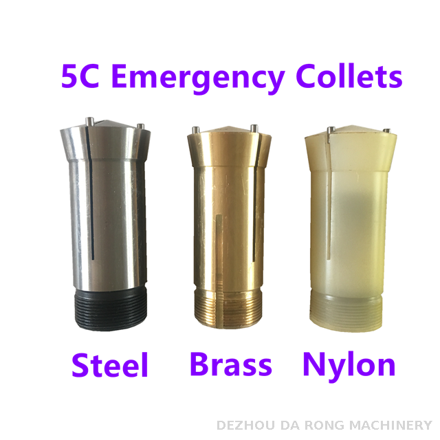 5C Emergency Collets Steel Collet Brass Collet Nylon Collet